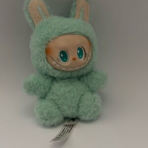 Mini labubu Mint Green for purse charm